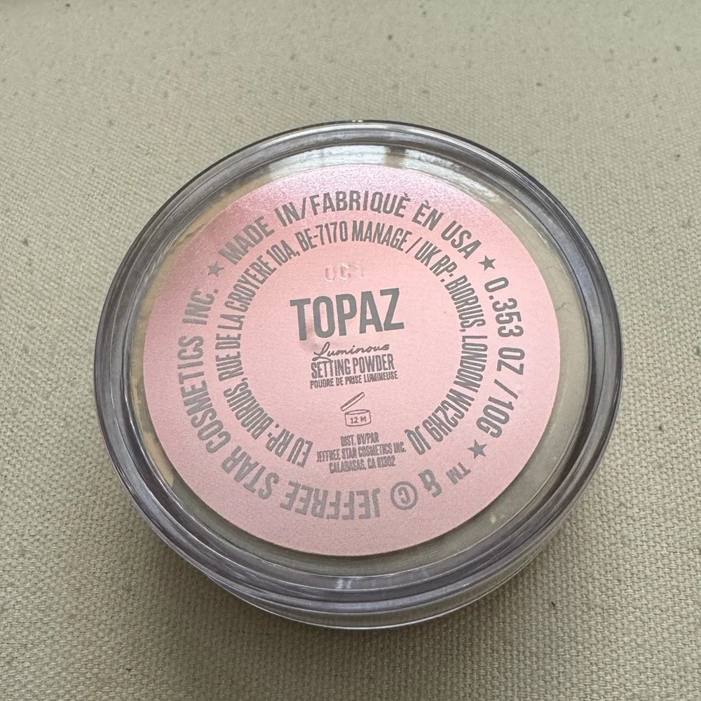 Jeffree Star Magic Star Luminous Topaz Setting Powder